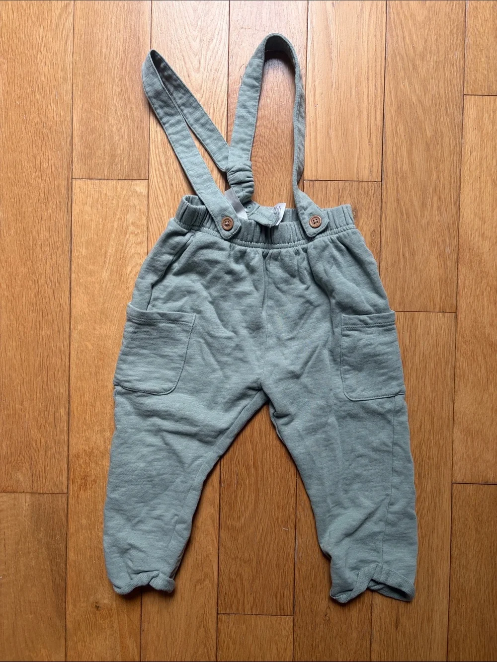 H&M Cotton Overall & Shirt Set